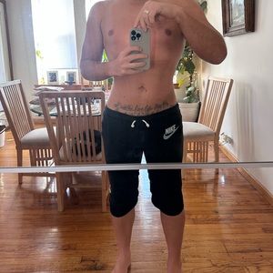 Nike Red Tag Capris Y2K